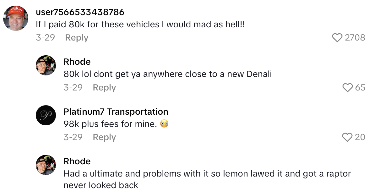 Screenshot 2025 06 29 at 2.02.41 PM A Mechanic Noticed Something Wrong With Two GMC Denalis In His Shop At The Same Time